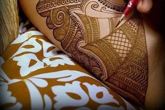 Bridle mehandi