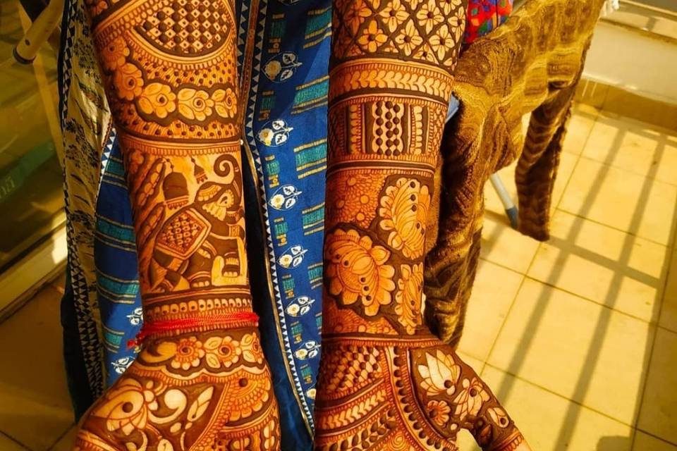 Bridal mehandi