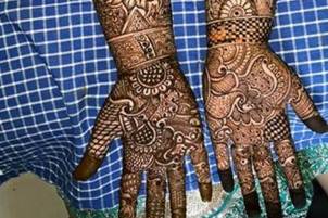 Bridal mehendi