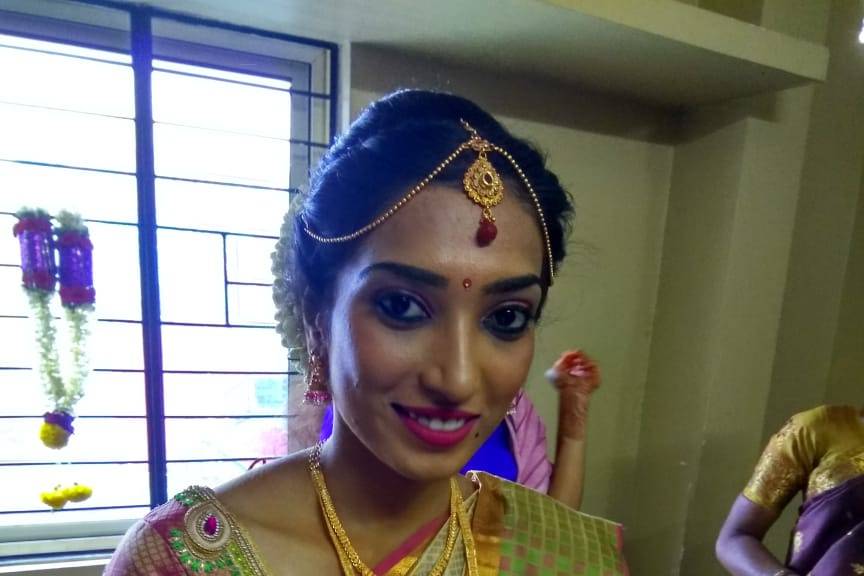 Bridal makeup