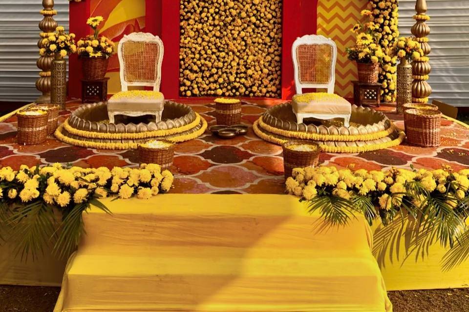 Haldi Decoration