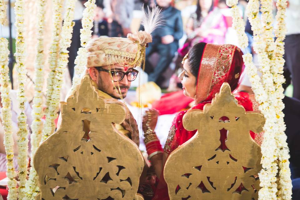 Bride and groom