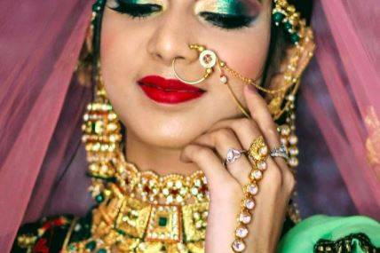 Bridal makeup