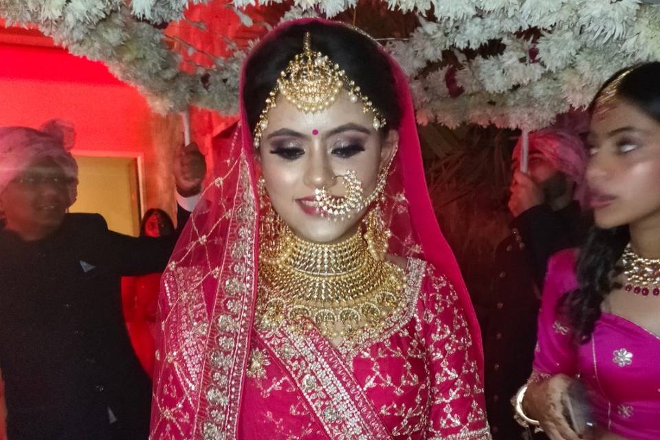 Bridal look