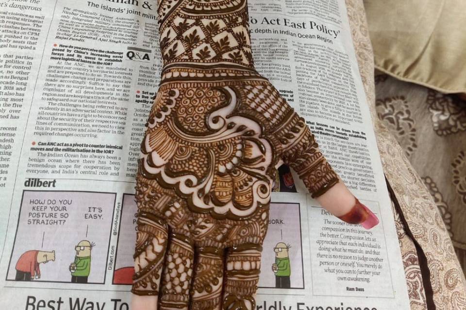 Ravi Rajasthani Mehendi Art