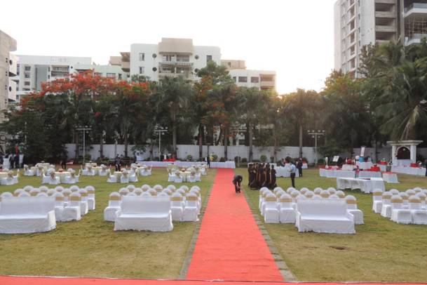 Mandap setup