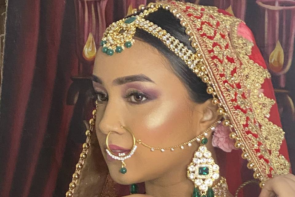 Bridal makeup