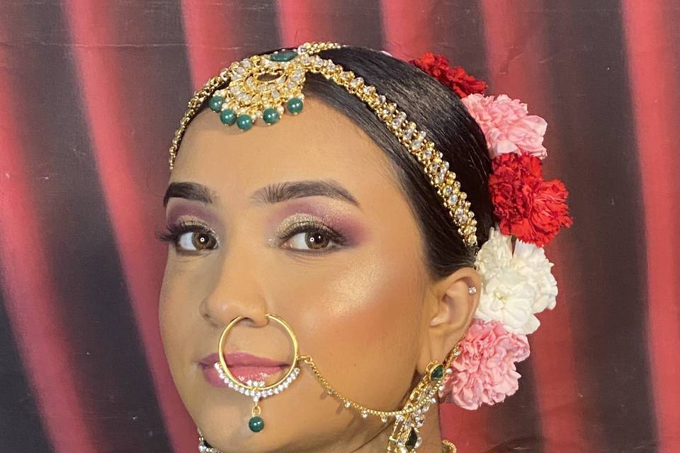 Bridal makeup