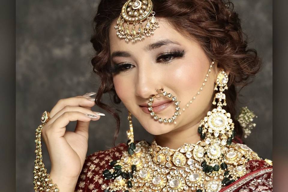 Bridal look