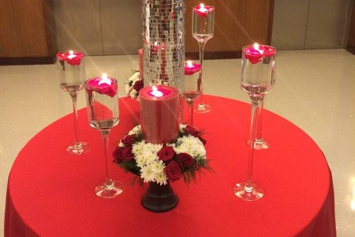 Table Decor at Four Points by Sheraton