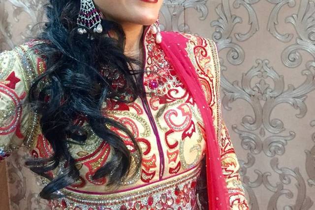 Bridal makeup