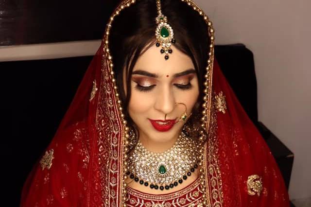 Bridal makeup