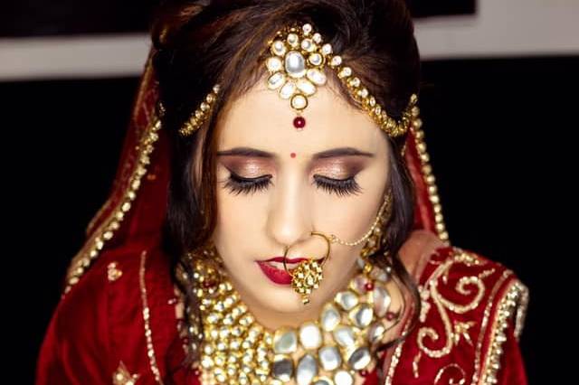 Bridal makeup