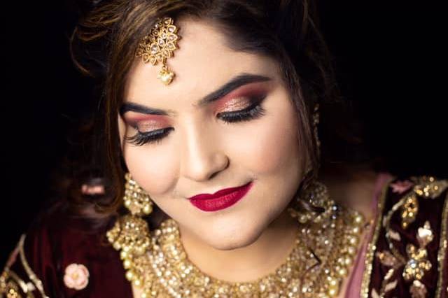 Bridal makeup