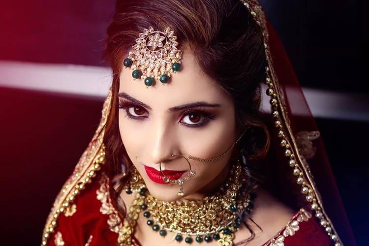 Bridal makeup