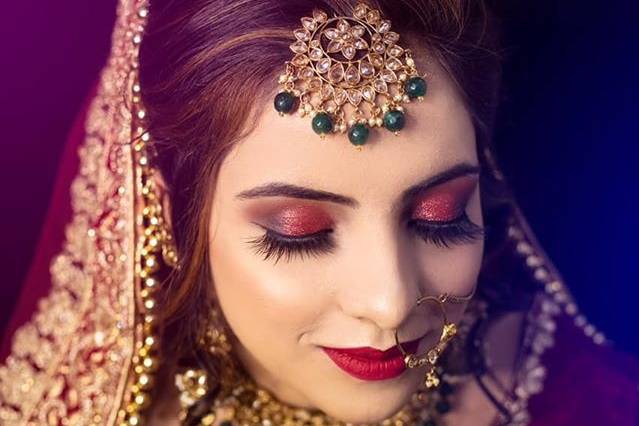 Bridal makeup