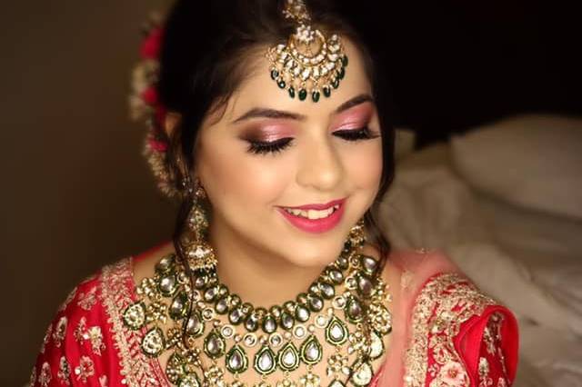 Bridal makeup