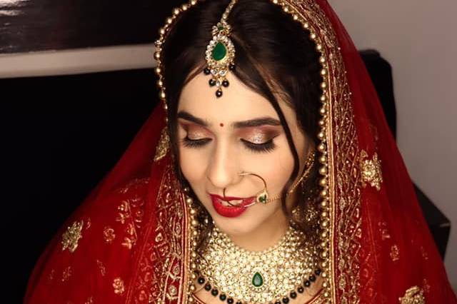 Bridal makeup