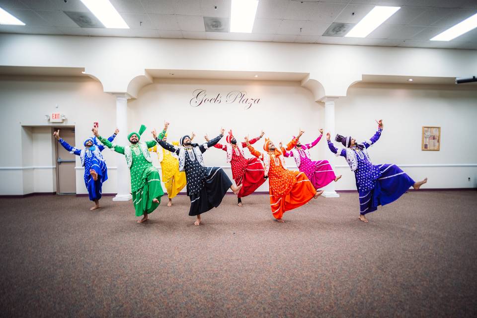 Wedding dancers