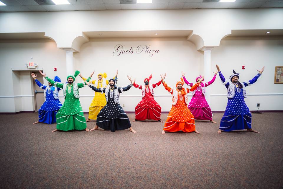 Wedding dancers