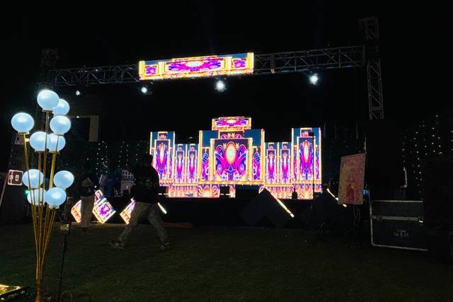 Sangeet Performance Stage