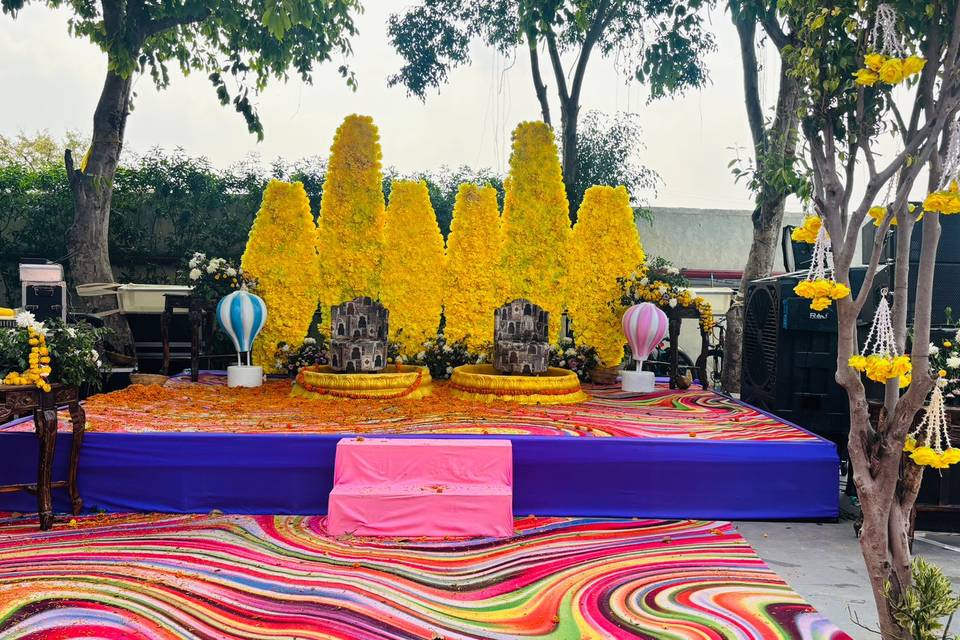 Haldi Setup