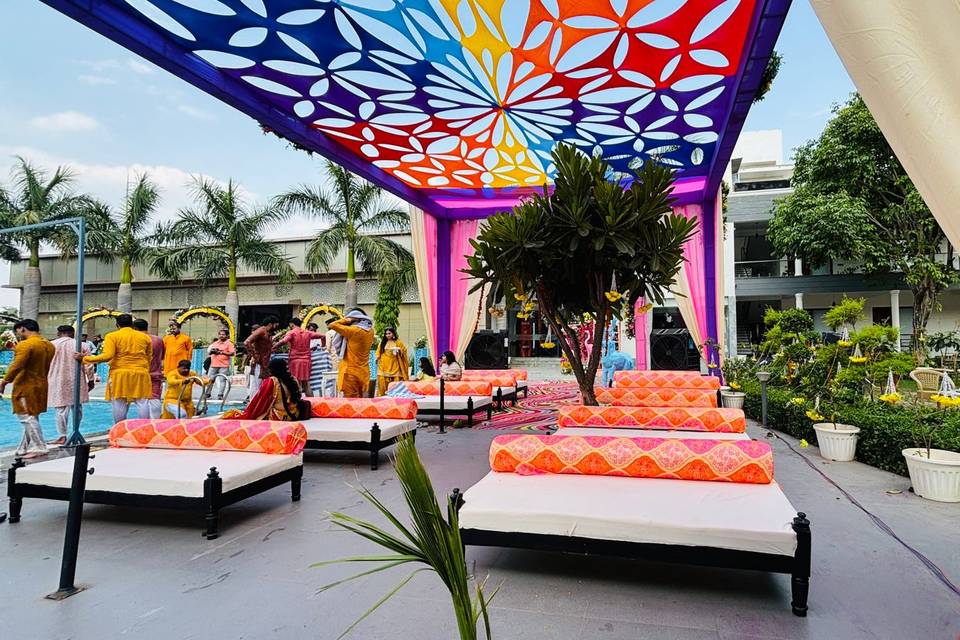 Pool Side Haldi
