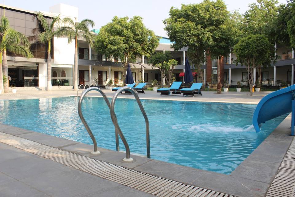 Poolside