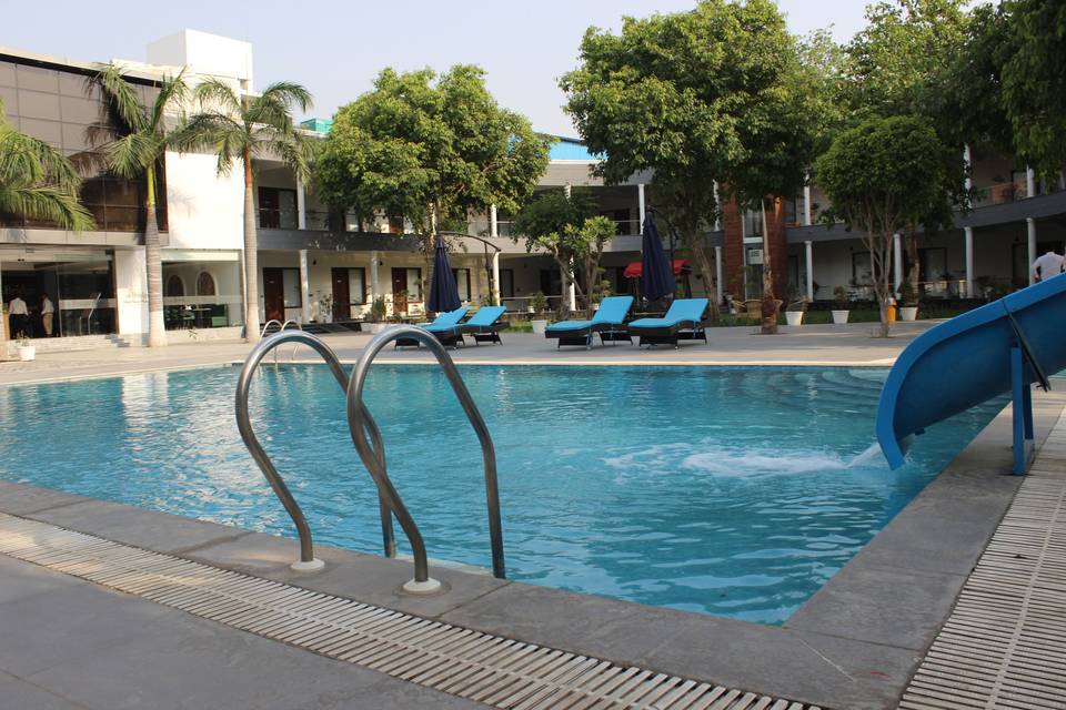 Poolside