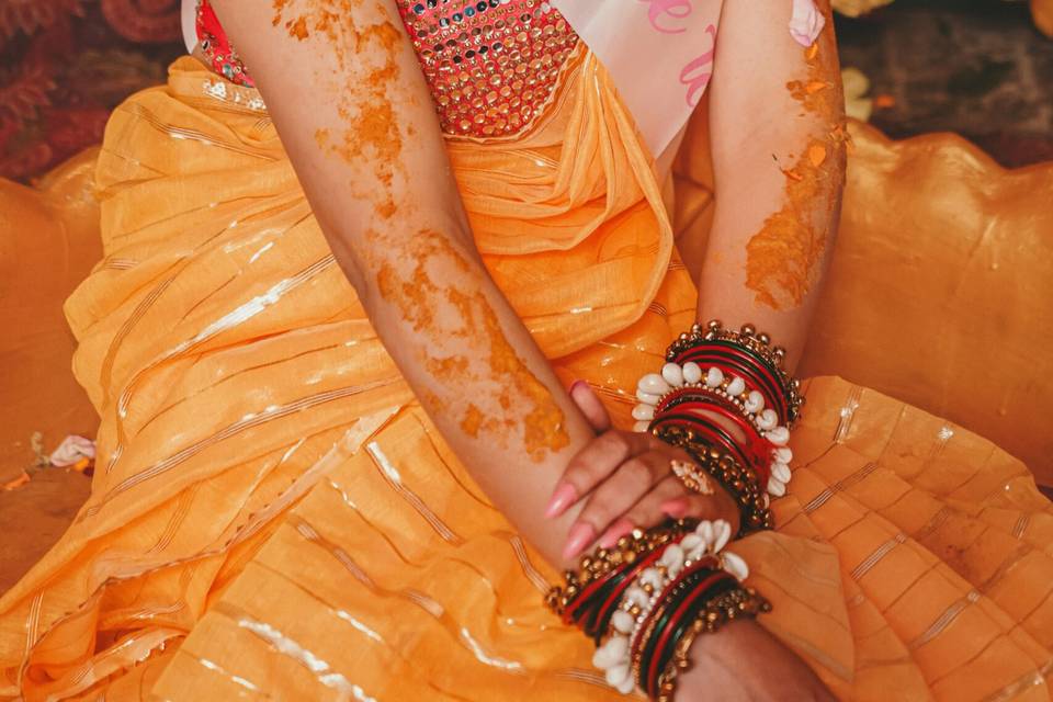 Bride Haldi
