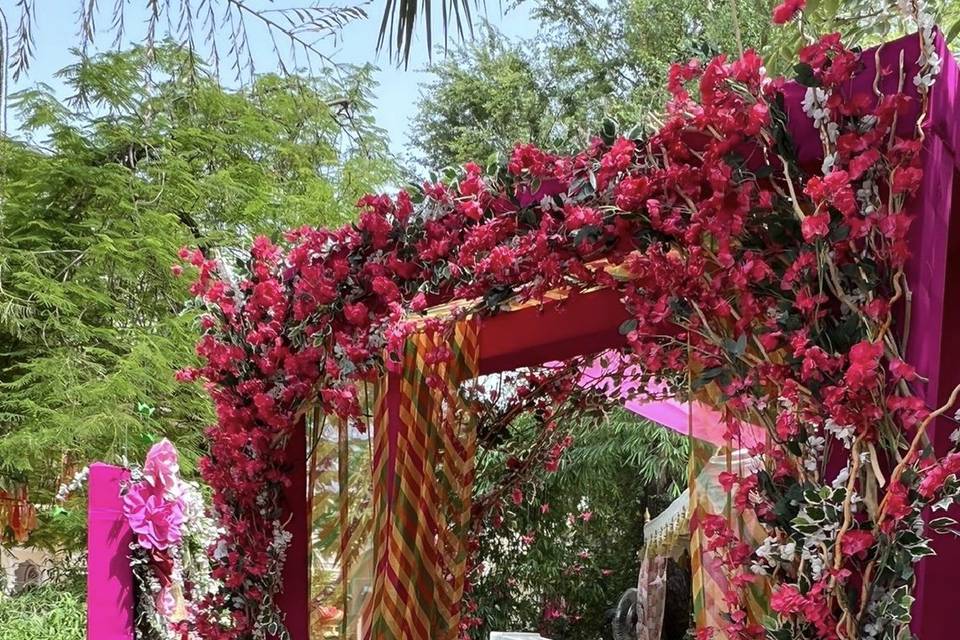 Entrance decor