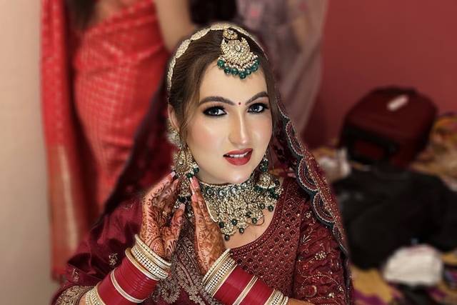Bridal makeup