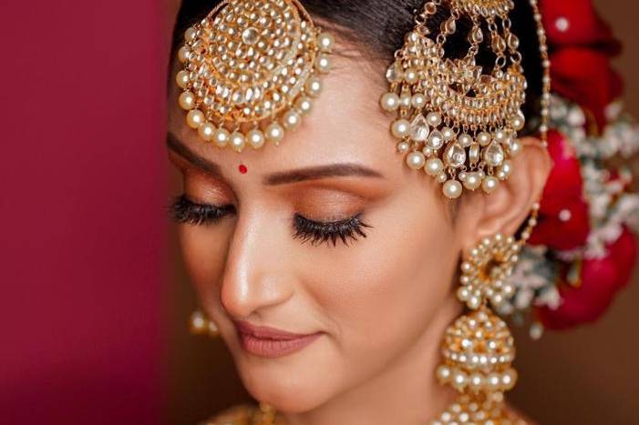 Bridal makeup