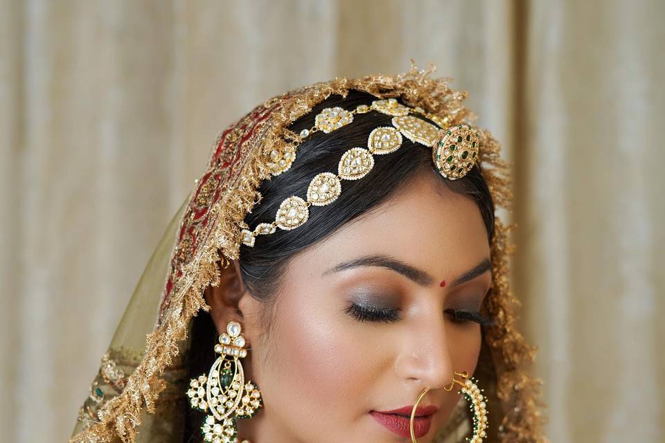 Bridal makeup