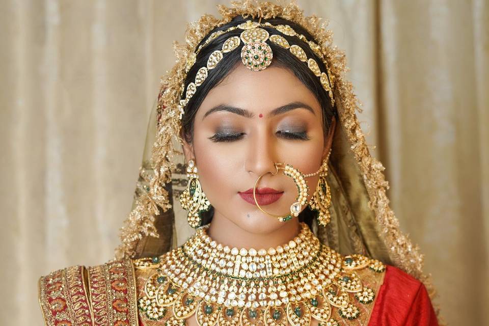 Bridal makeup