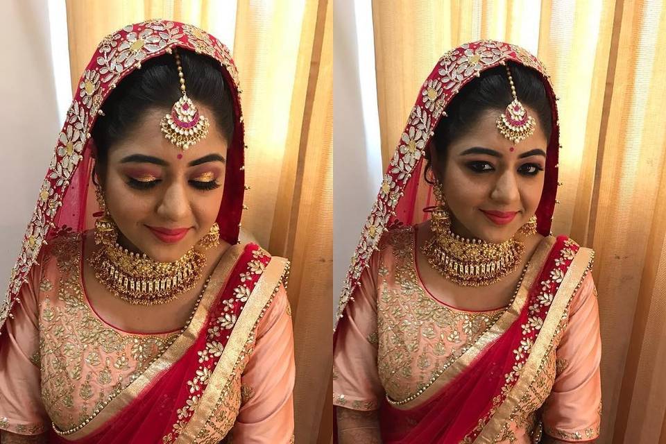 Bridal makeup