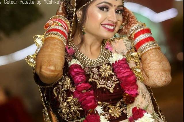 Bridal makeup