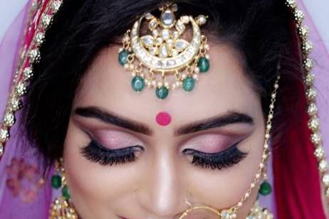 Bridal makeup