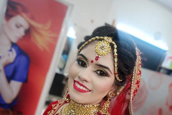 Bridal makeup