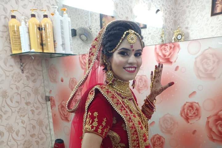 Bridal makeup