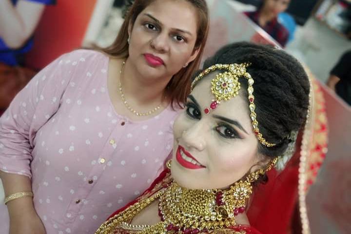 Bridal makeup