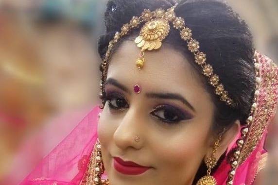 Bridal makeup