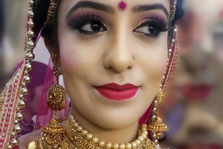 Bridal makeup