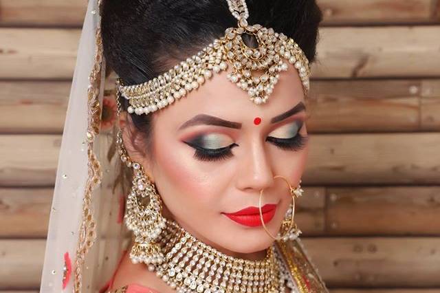 Bridal makeup