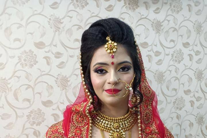 Bridal makeup