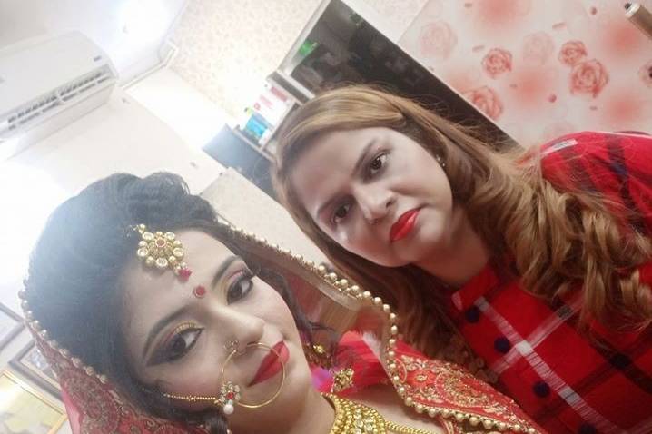 Bridal makeup