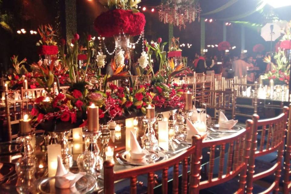 Floral and table decor