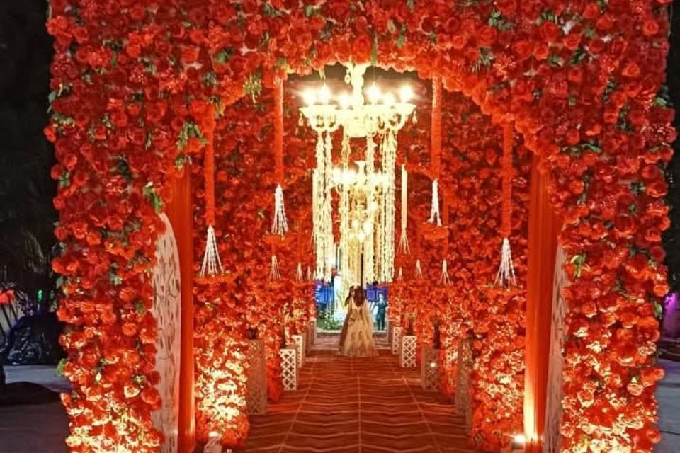 Entrance dacoration