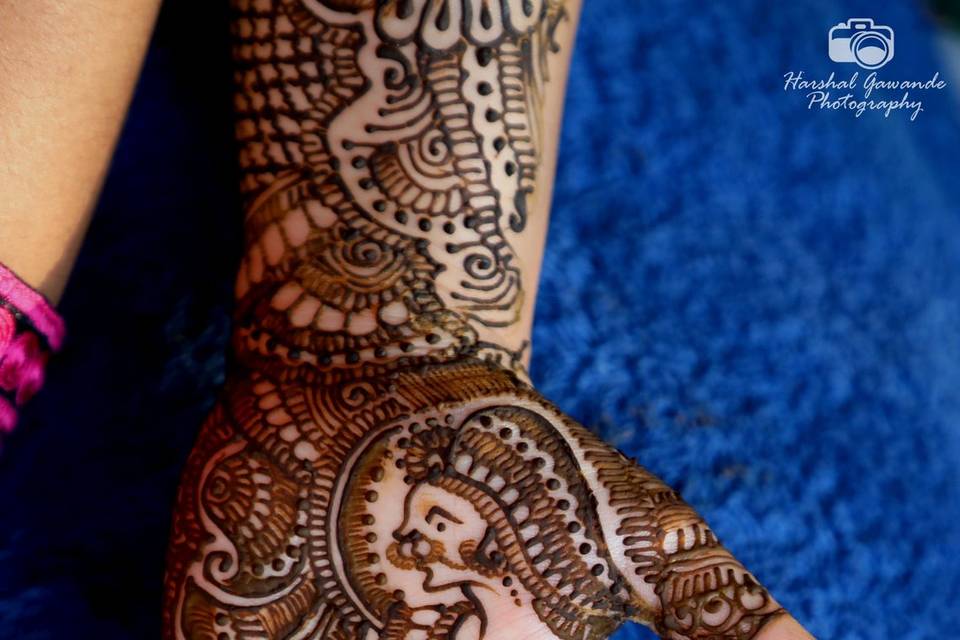 Bride Mehandi