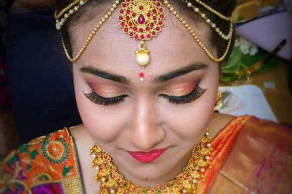 Bridal makeup